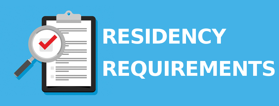 Residency Requirements